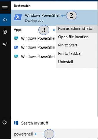 Win10 taskbar search